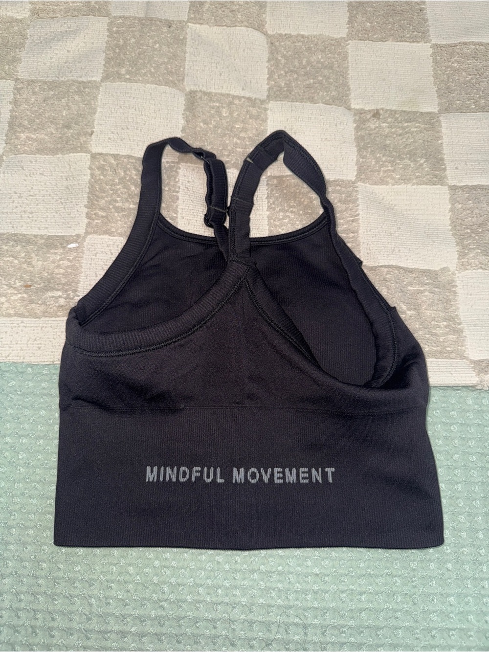 Alo Seamless Ribbed Favorite Bra - Picture 4 of 5